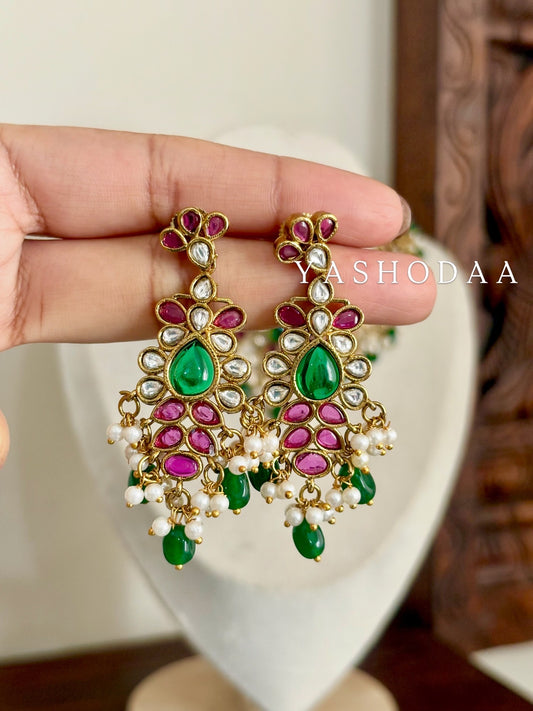 ITHALINI in green beads