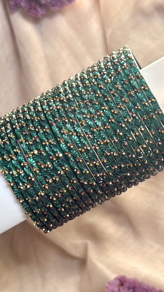 lotus in peacock green