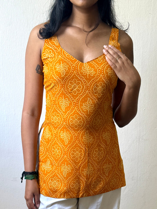 Deeksha in Mango Bandhani